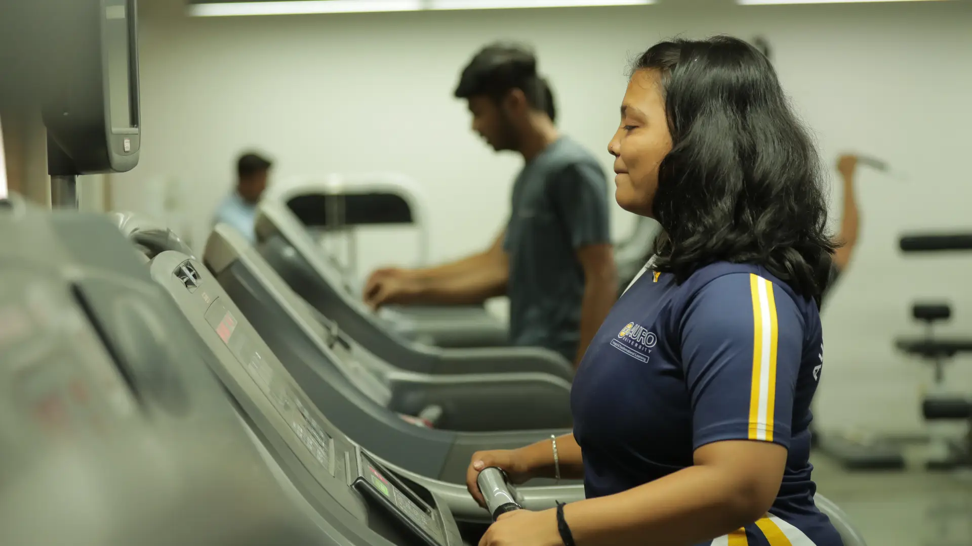 Gymnasium for fitness enthusiasts