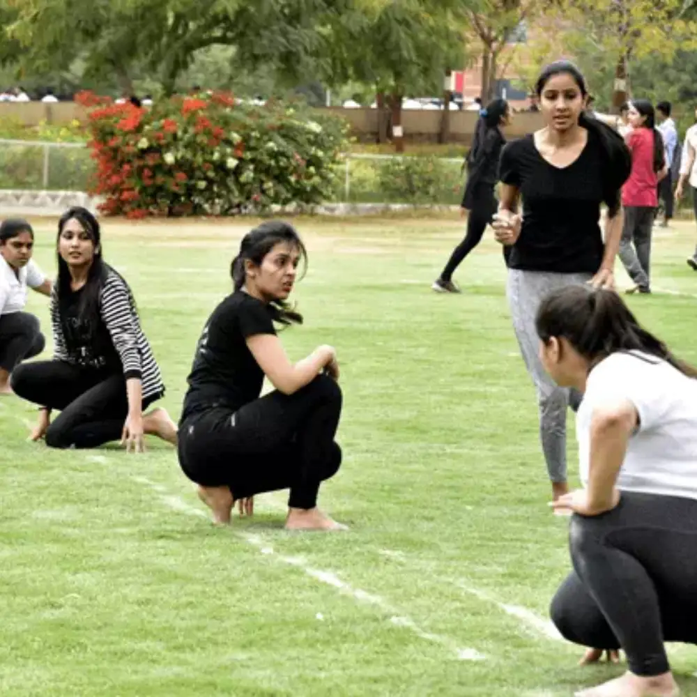 Gymnasium for fitness enthusiasts